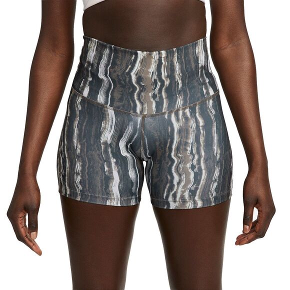 Nike Women Yoga Dri-FIT 5in Shorts Size Small Ironstone - Picture 1 of 9